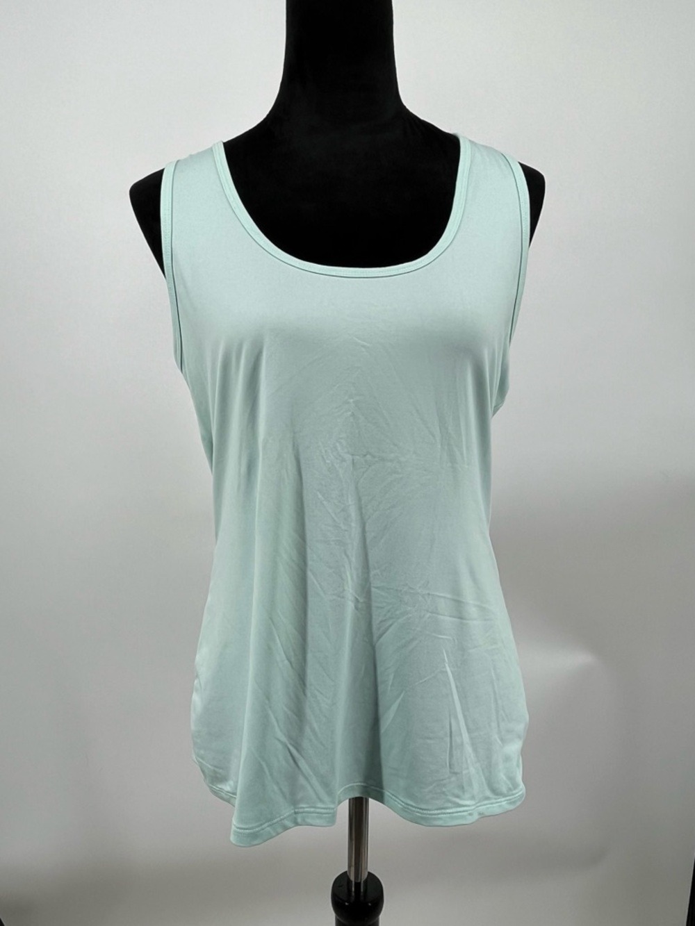 RBX Mint green Tank Top Size  Scoop Neck Activewear Racerback Sleeveless sz L